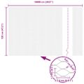 vidaXL Hexagonálny plot 1,2 x 100 m PVC Sivá
