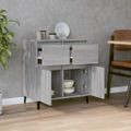 vidaXL Komoda sivý dub sonoma 60x35x70 cm spracované drevo