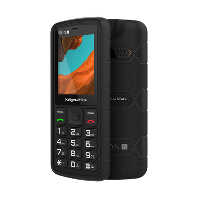 Telefón GSM Kruger&Matz IRON 4 4G odolný