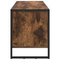 vidaXL Skriňa na topánky 100 x 35 x 44 cm Kompozitné drevo Dymová dub