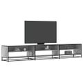 vidaXL TV skrinka sivý dub sonoma 270x40x46 cm kompozitné drevo