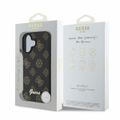 Obal Guess pre iPhone 16 6,1" GUHMP16SPGPYSK čierny tvrdý obal Peony Script MagSafe