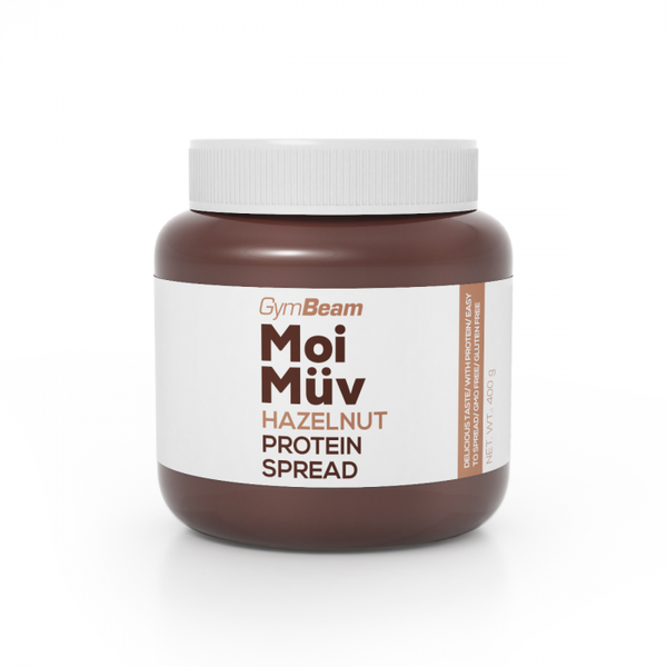 MoiMüv Protein Spread - GymBeam, lieskový orech