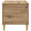 vidaXL Nočný stolík Remeselný dub 60 x 44,5 x 45 cm Kompozitné drevo