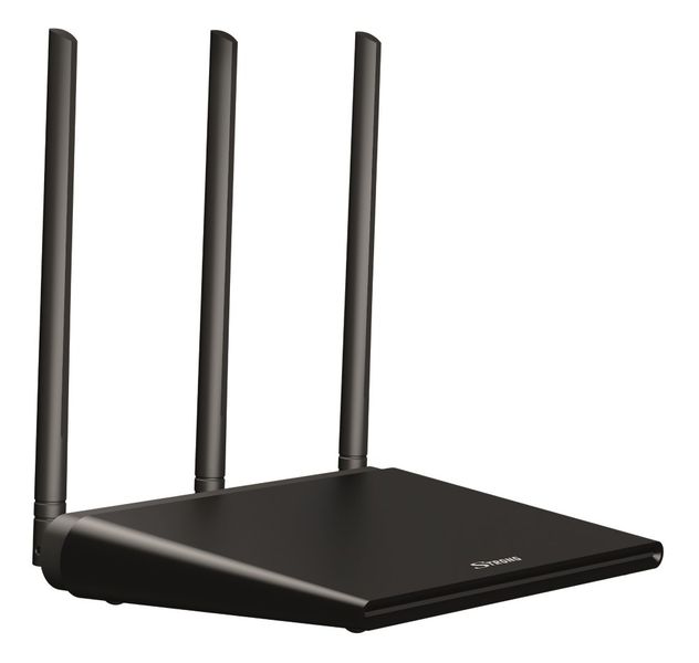 Router STRONG 750, Wi-Fi, štandard 802.11ac, 750 Mbit/s, 2,4GHz Router STRONG 750, Wi-Fi, štandard 802.11ac, 750 Mbit/s, 2,4GHz