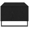 vidaXL Konferenčný stolík Čierny dub 90 x 50 x 36.5 cm