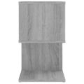 vidaXL Nočné stolíky 2ks sivý dub sonoma 50x30x51,5cm spracované drevo
