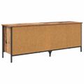 vidaXL Skriňa na topánky 131 x 35 x 50 cm Inžinierske drevo a železo