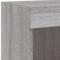 vidaXL TV skrinky s LED svetlami 2 ks sivé sonoma 100x30x30 cm