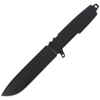 Extrema Ratio 04.1000.0219/BLK DMP Black taktický nôž 15,2cm, celočierny, Forprene, puzdo nylon