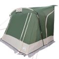 vidaXL Stan na zadné dvere auta 285 x 255 x 245 cm Zelená taft
