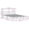 vidaXL Posteľ s matracom voskovo hnedá 120x200 cm masívna borovica