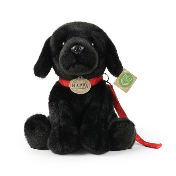 Plyšový pes labrador s vodítkom 28 cm ECO-FRIENDLY
