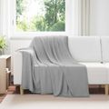 vidaXL Prikrývky na hodenie 24 ks Sivá 200 x 150 cm 10.41 kg Flís