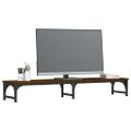 vidaXL Stojan na monitor hnedý dub 105x23x15,5 cm kompozitné drevo