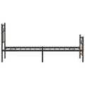 vidaXL Posteľný rám bez matraca dub sonoma 90x200 cm kompozitné drevo