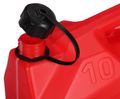 Kanister plastový MECHANIC FUEL CANISTER RED 10L, červený SIXTOL