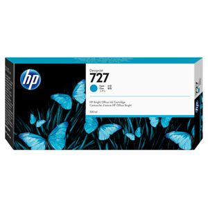 KAZETA HP F9J76A Azúrová No.727  (300 ml)