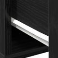 vidaXL Konferenčný stolík Čierny dub 60 x 60 x 38 cm Kompozitné drevo