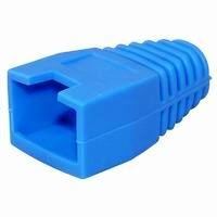 Ochranná krytka konektora RJ45 s výrezom, modrá Ochranná krytka konektoru RJ45 s výřezem , modrá