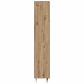vidaXL Highboard 2 ks Remeselný dub 69,5 x 34 x 180 cm