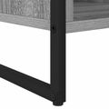 vidaXL Konferenčný stolík Sivý Sonoma 80 x 50 x 40 cm Kompozitné drevo