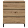 VidaXL Príborník Artisan Dub 60x35x70 cm Engineered Wood