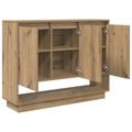 vidaXL Servírovacia skriňa Remeselný dub 97 x 29 x 75 cm
