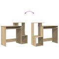 vidaXL Stôl Sonoma dub 106 x 41 x 88.5 cm Kompozitné drevo