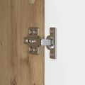 vidaXL Servírovacia skriňa Dub artisan 66 x 34,5 x 90 cm