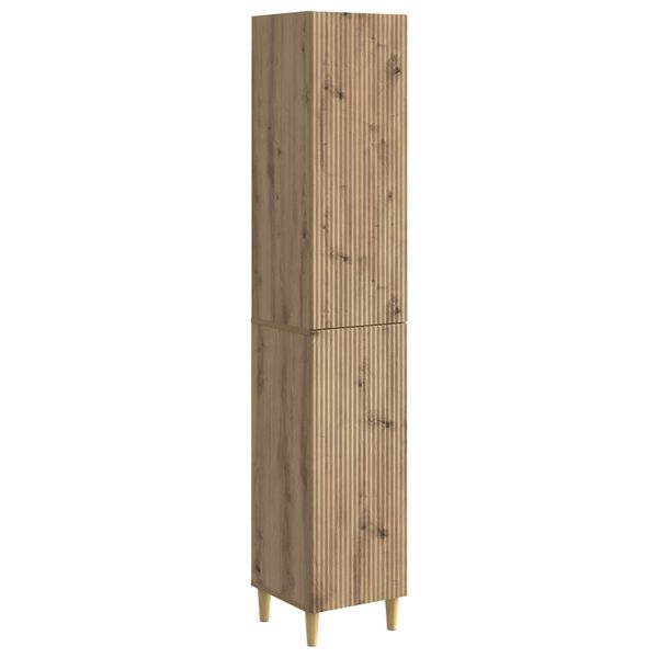 vidaXL Sada skríň 2 pcs 33 x 34,5 x 90 cm Kompozitné drevo