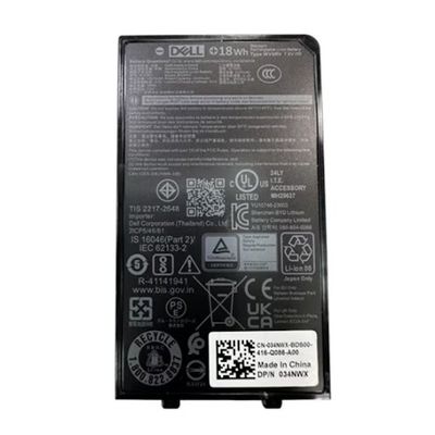 DELL Baterie / 2 článková / 18Wh / LI-ON / pro modely Dell Latitude Rugged 7030 Extreme DELL Baterie / 2 clánková / 18Wh / LI-ON / pro modely Dell Lattitude Rugged 7030 Extreme