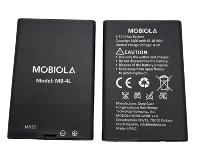 Batéria pre telefón MOBIOLA MB4120, Li-Ion, 1400 mAh