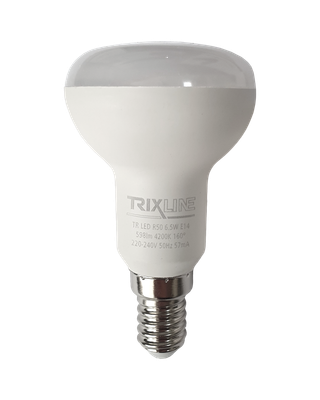 LED žiarovka Trixline 6,5W 598lm E14 R50 neutrálna biela