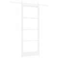 vidaXL Posuvné dvere ORKDAL Biela 86 x 211 cm