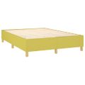 vidaXL Boxspring posteľ s matracom zelená 140x190 cm látka