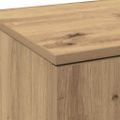 vidaXL Vysoká skriňa 80 x 35 x 180 cm Kompozitné drevo dub artisan