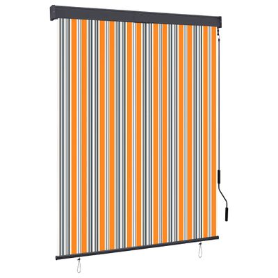 vidaXL Vonkajšia zatemňovacia roleta 140x250 cm žltá a modrá