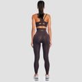 Športová podprsenka Aura Tee Brown - GymBeam, veľkosť L