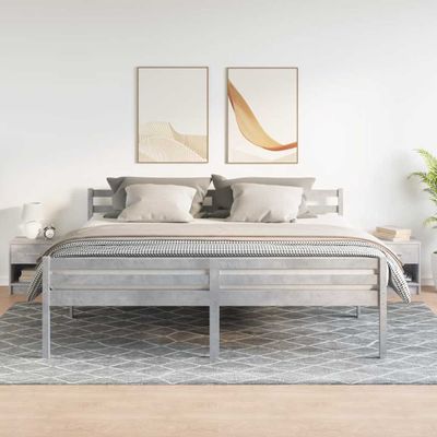vidaXL Nočné stolíky 2 ks s zásuvkou betónovosivé 39x28x41 cm