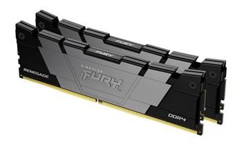 KINGSTON FURY Renegade 32GB DDR4 3600MT/s / CL16 / DIMM / Black / Kit 2x 16GB Operacní pamet, DDR4, 32GB (2× 16GB kit), 3600MHz, DIMM, CL16, XMP, cerná