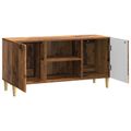 vidaXL TV skrinka 102 x 34,5 x 50 cm Staré drevo Kompozitné drevo