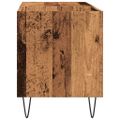 vidaXL Skrinka na platne, staré drevo 84,5x38x48 cm, kompozitné drevo