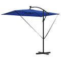 vidaXL Slnečník 294 x 200 x 270 cm Polyester a hliník Azurblue