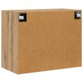 vidaXL Nástenná skrinka Dub artisan 80 x 42,5 x 64 cm Kompozitné drevo
