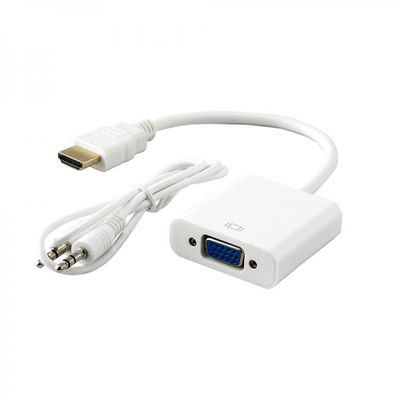 SBOX Adaptér HDMI samec/VGA samica+Audio