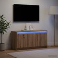 vidaXL TV skrinka 100 x 34 x 50 cm Dub artisan Kompozitné drevo