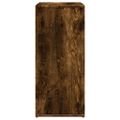 vidaXL Komody 2 ks dymový dub 60x31x70 cm kompozitné drevo