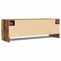vidaXL skriňa Old Wood 100x32,5x35 cm Engineered Wood