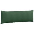 vidaXL Vankúše na pohovku 2 pcs Tmavozelená 120 x 40 cm